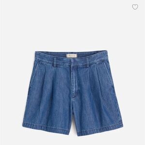 The Harlow Super Wide Jean Shorts